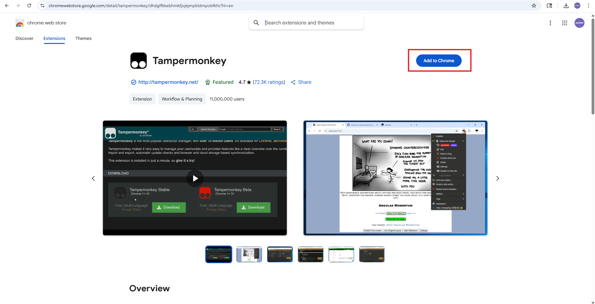 Step 1 - Install Tampermonkey